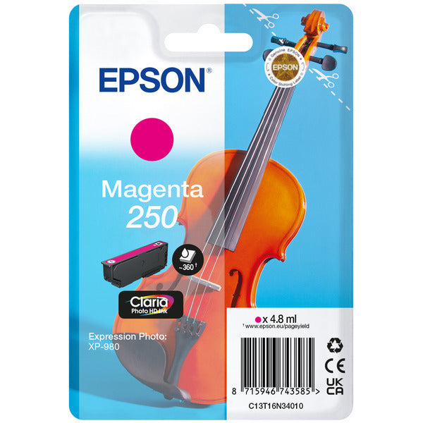 Epson Tinte C13T16N34010, 250, ca. 360 Seiten