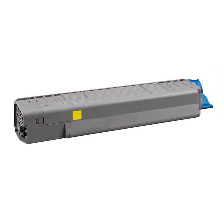 QUADROPRINT Toner ersetzt OKI 44059165, Gelb, ca. 7.300 Seiten