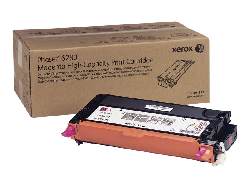 QUADROPRINT Toner ersetzt Xerox 106R01393, Magenta, ca. 5.900 Seiten