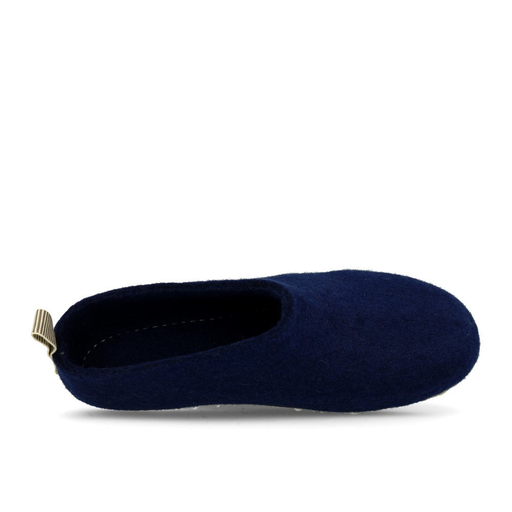 Baabuk Gus Filzpantoffel Slippers Navy Blue