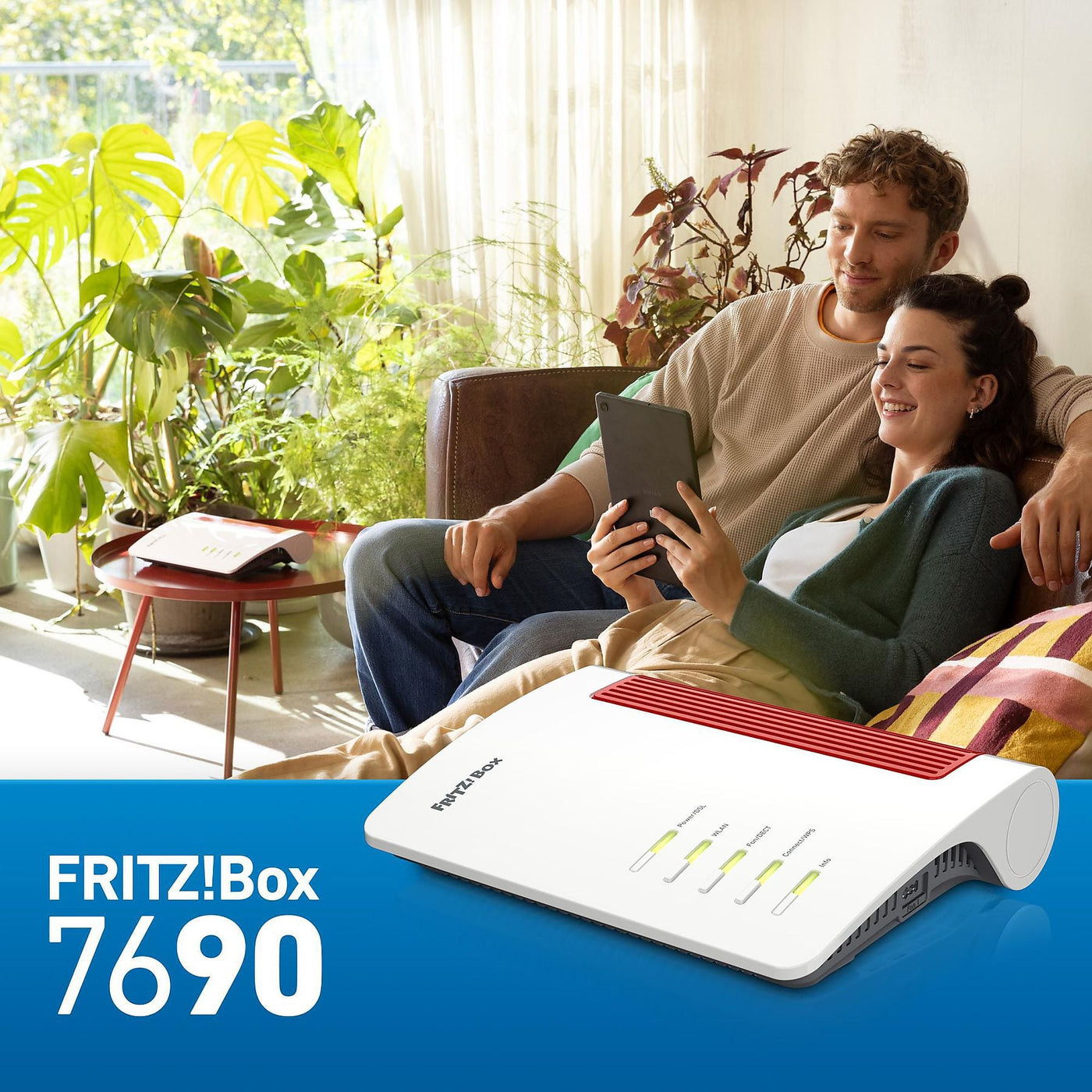 AVM FRITZ!Box 7690 Wi-Fi 7 VDSL WLAN Mesh Router