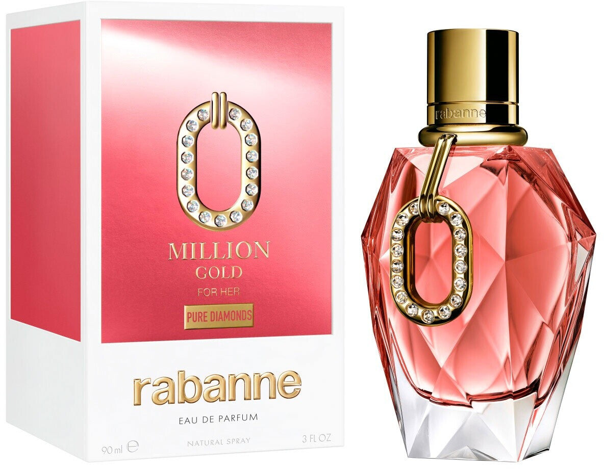 Paco Rabanne Million Gold For Her Pure Diamonds Eau de Parfum 90ml