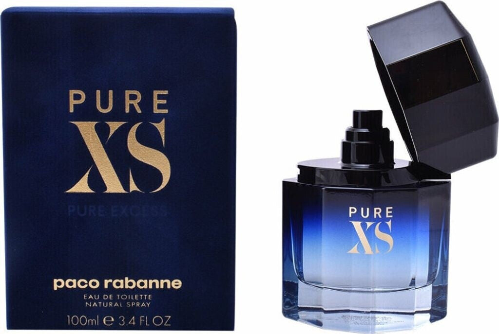 Paco Rabanne Pure XS Eau de Toilette 100 ml – Verführerischer Herrenduft mit Ingwer, Vanille & Myrrhe