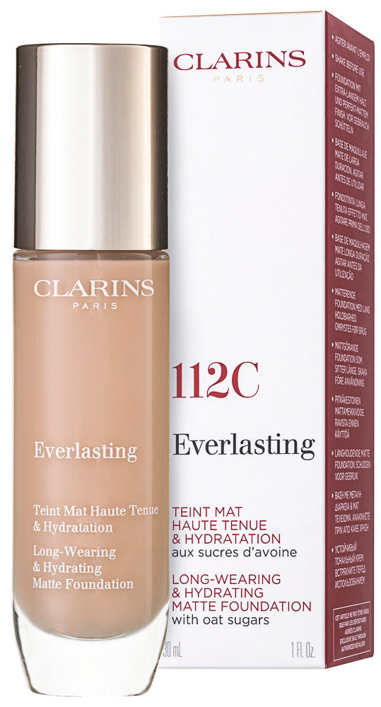 Clarins Everlasting Foundation 30 ml / 112C Amber