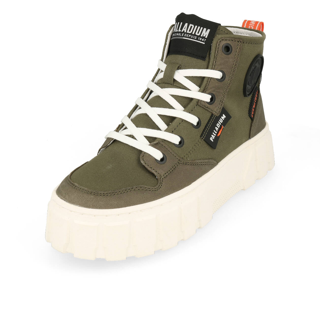 Palladium Pallatower Hi Damen Olive Night