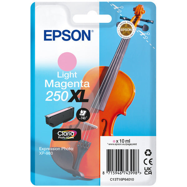 Epson Tinte C13T16P64010, 250XL, ca. 740 Seiten