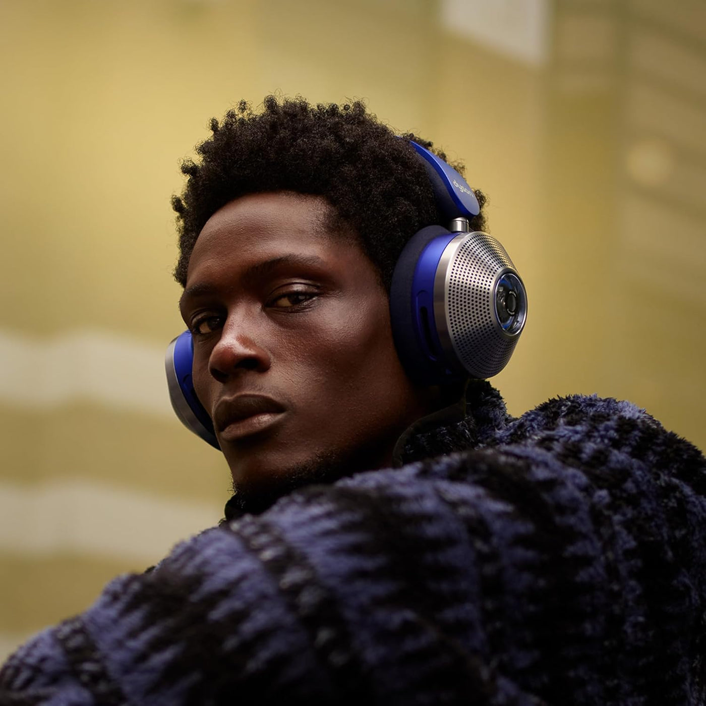 Dyson Zone Ultra Blue Over-Ear Bluetooth Headphones