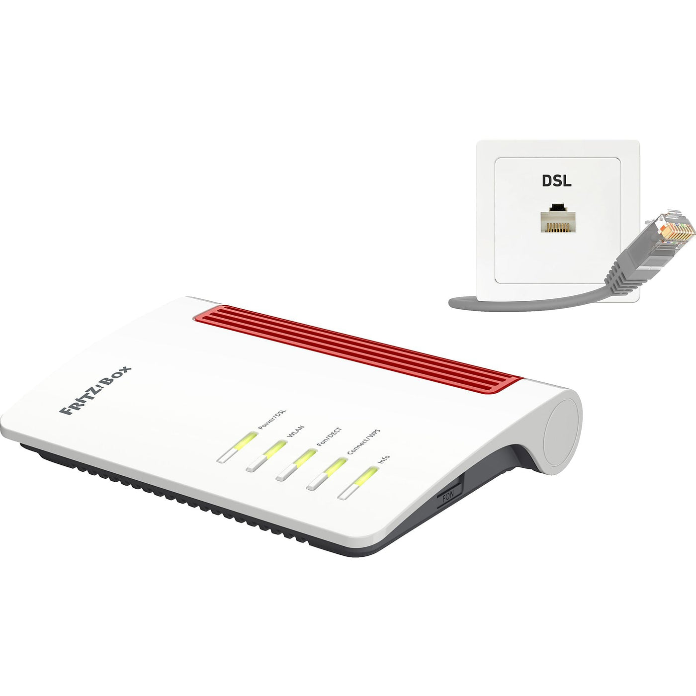 AVM FRITZ!Box 7530 AX WI-FI 6 N Router ADSL/VDSL Modem WLAN MESH