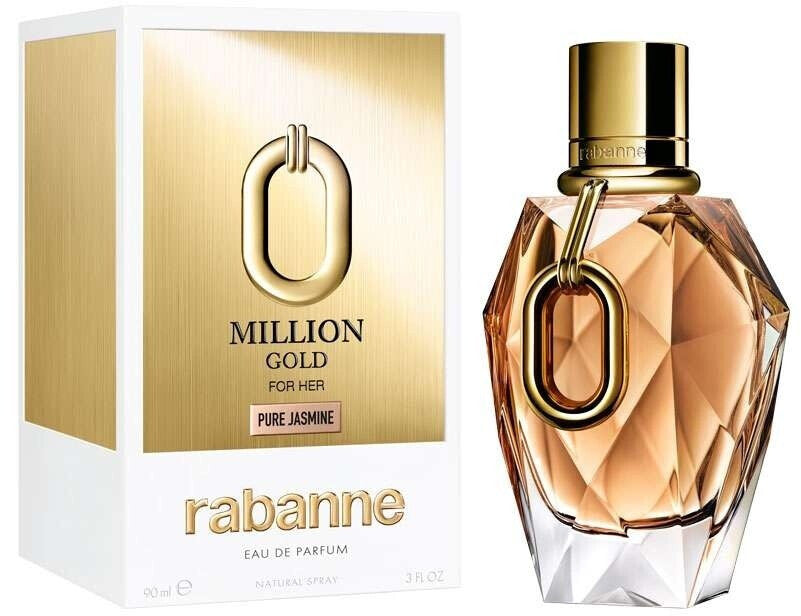 Paco Rabanne Million Gold For Her Pure Jasmine Eau de Parfum 90ml