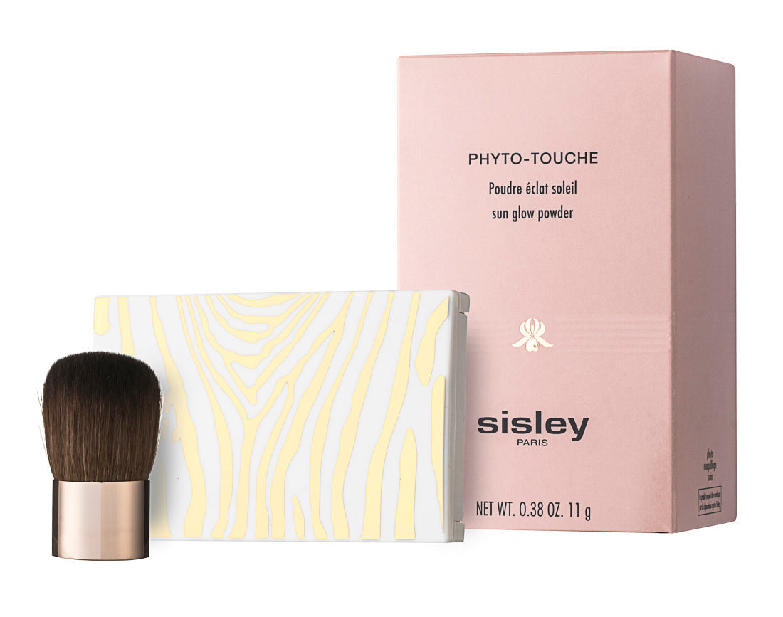 Sisley Phyto Touch Eclat Soleil Sun Glow Puder 11g / Trio Miel Cannelle