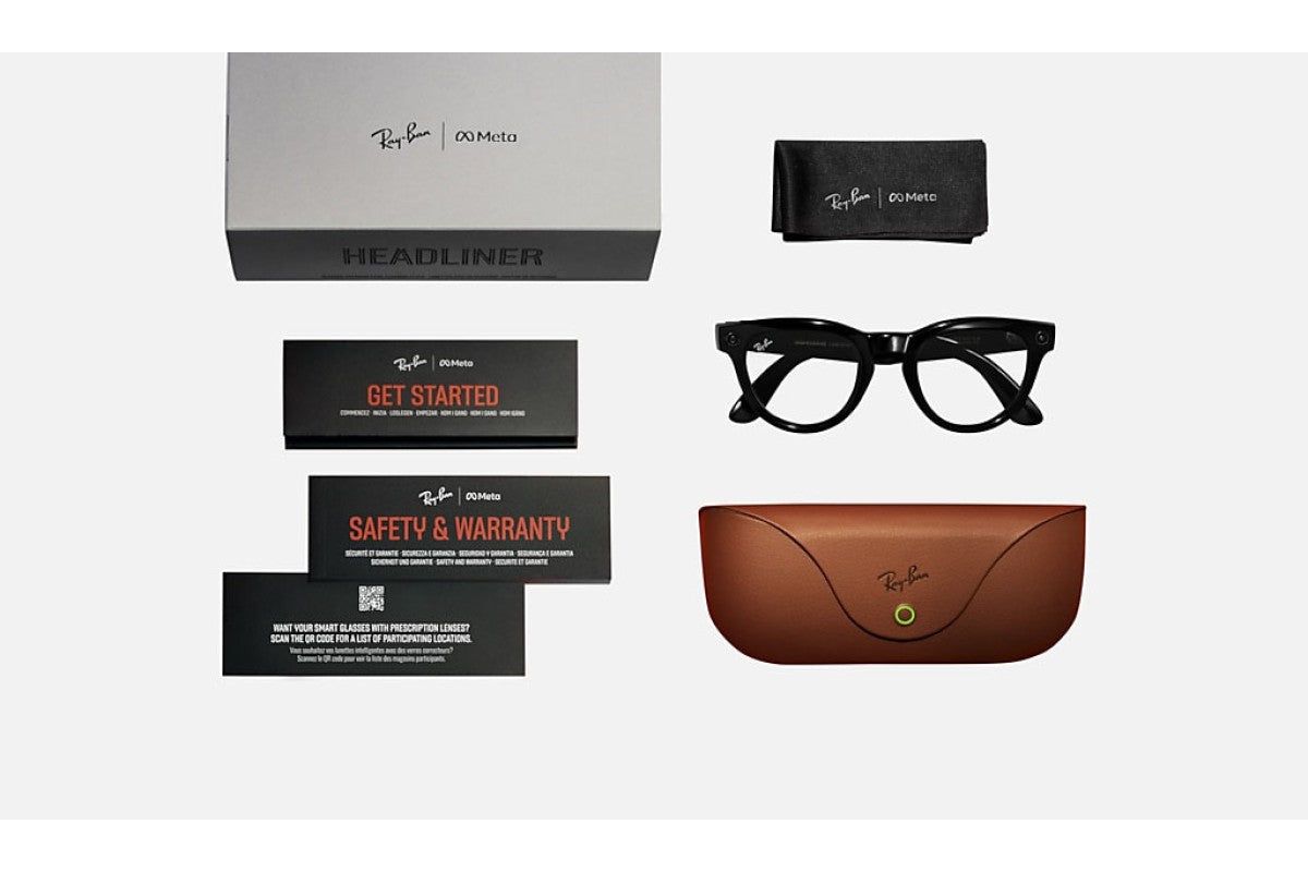 Ray-Ban Meta Headliner RW4009 601/9A50 Smart Glasses AI