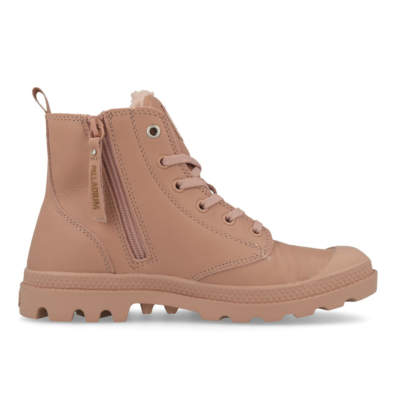 Palladium Pampa Hi Zip LTH S W Damen Misty Rose