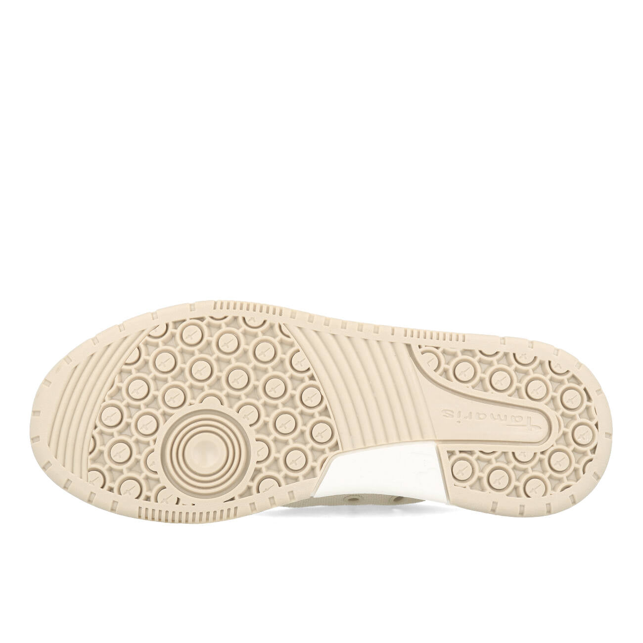 Tamaris 1-23815-20-418 Vegan Plateau Canvas Sneaker Damen Ivory