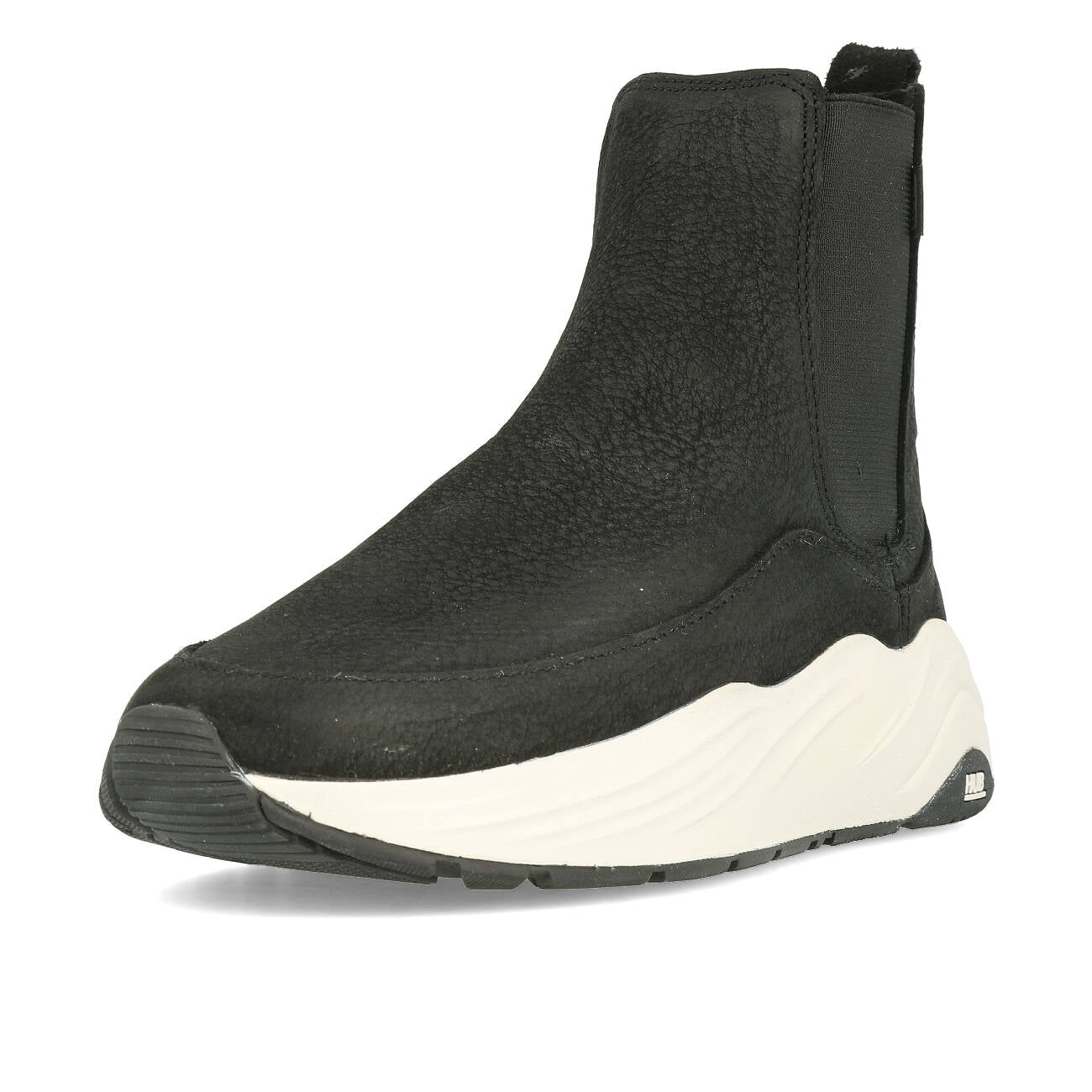 HUB Flow N42 Oiled Nubuck Damen Black Off White