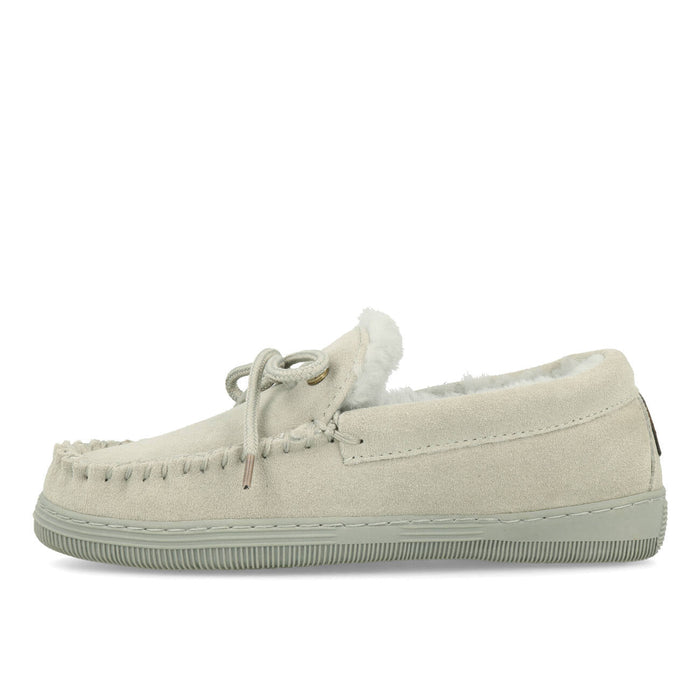 Warmbat Koala Women Suede Damen Slipper Ice Blue