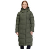 Ragwear Pavla Long Jacket Dark Olive