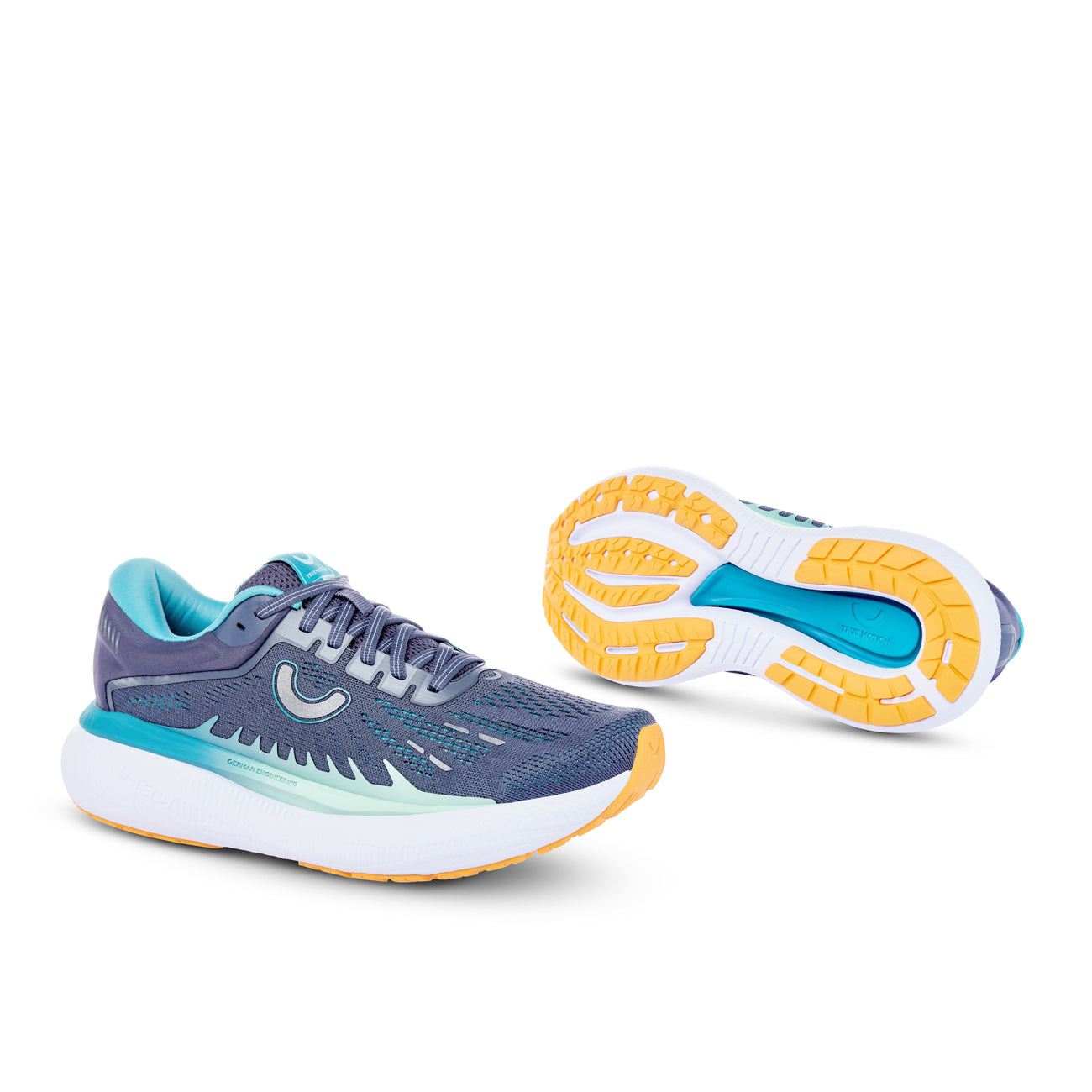 True Motion U-TECH Aion 3 Damen Crown Blue Bluebird Blazing Orange