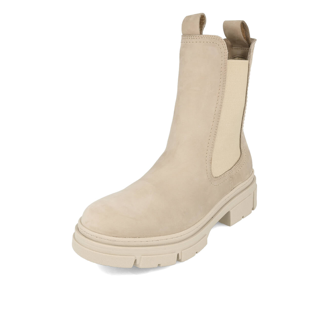 Tamaris 1-25901-41-353 Chelsea Boots Damen Taupe Nubuck
